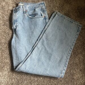 Levi's Light Blue Women's Low Pro Straight Leg Jeans